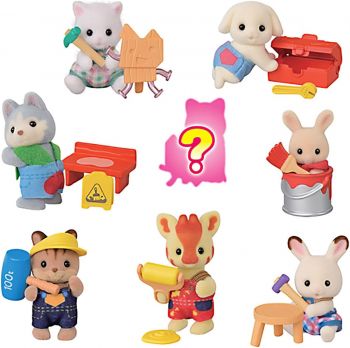 SYLVANIAN FAMILIES-FIGURINA SURPRIZA CONSTRUCTORI
